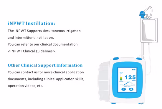 휴대용 Npwt 음압 상처 치료 장치 Npwt 펌프 제조