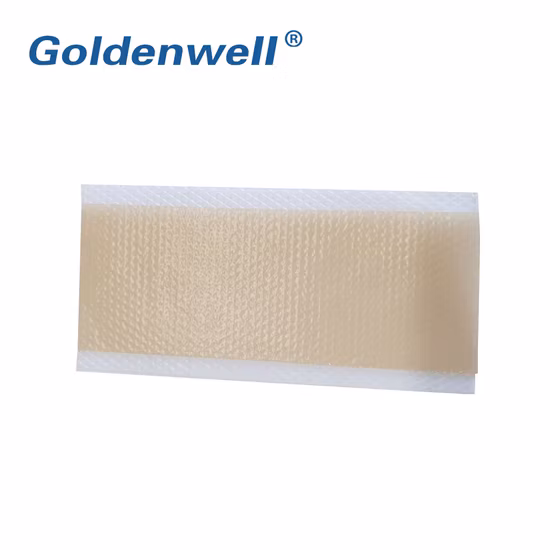 Goldenwell 상처 드레싱 실리콘 흉터 젤 실리콘 상처 패드